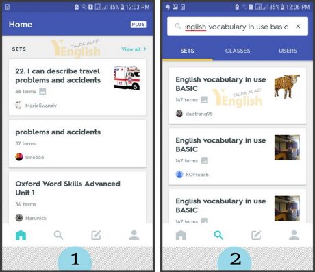 اپلیکیشن-quizlet