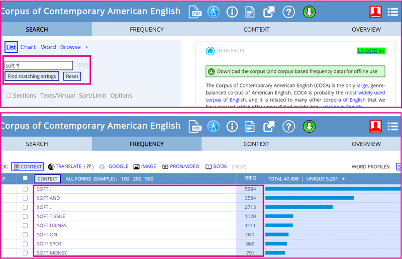 کالوکیشن های پرکاربرد