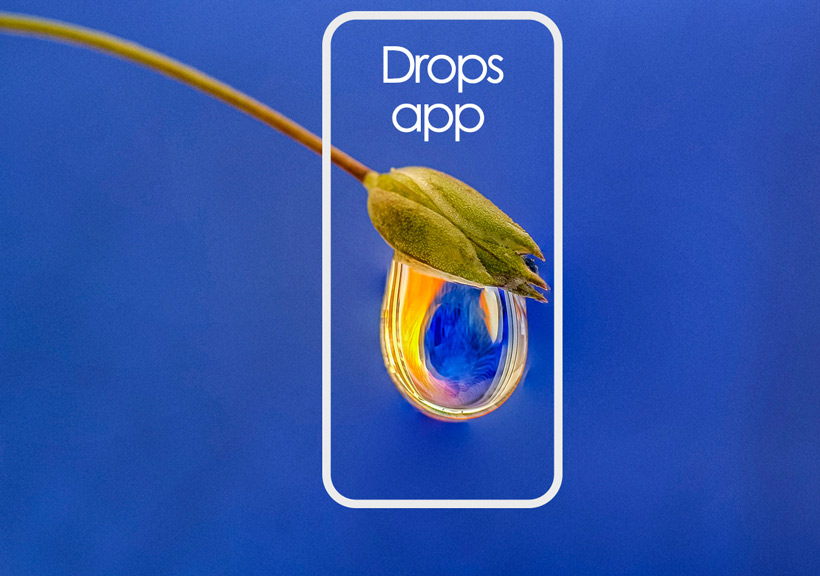 اپلیکیشن drops