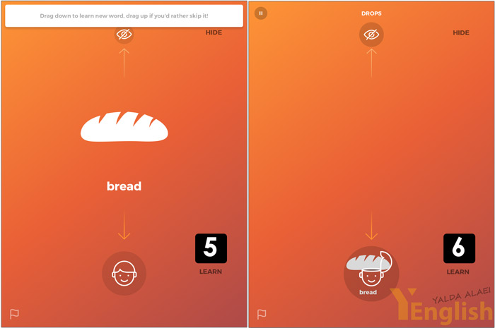 اپلیکیشن drops