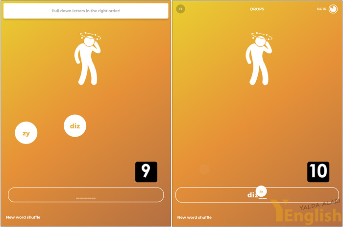 اپلیکیشن drops