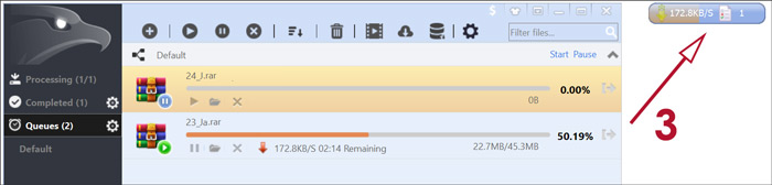 بهترین دانلود منیجر رایگانeagleget