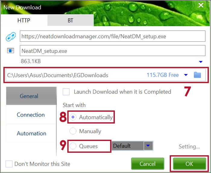 بهترین دانلود منیجر رایگانeagleget