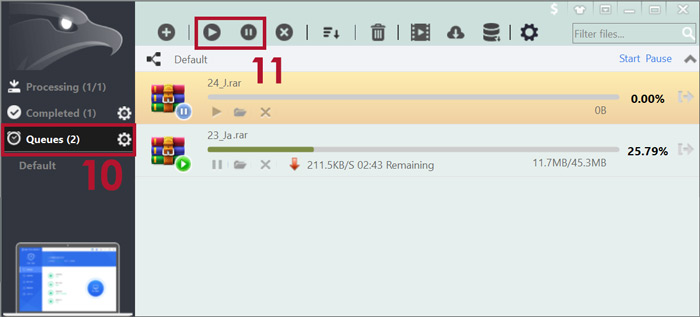 بهترین دانلود منیجر رایگانeagleget