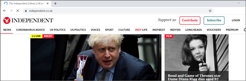 روزنامه-ایندیپندنت-منابع ریدینگ آیلتس