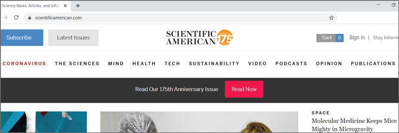 مجله-ساینتفیک-امریکن- منابع ریدینگ آیلتس